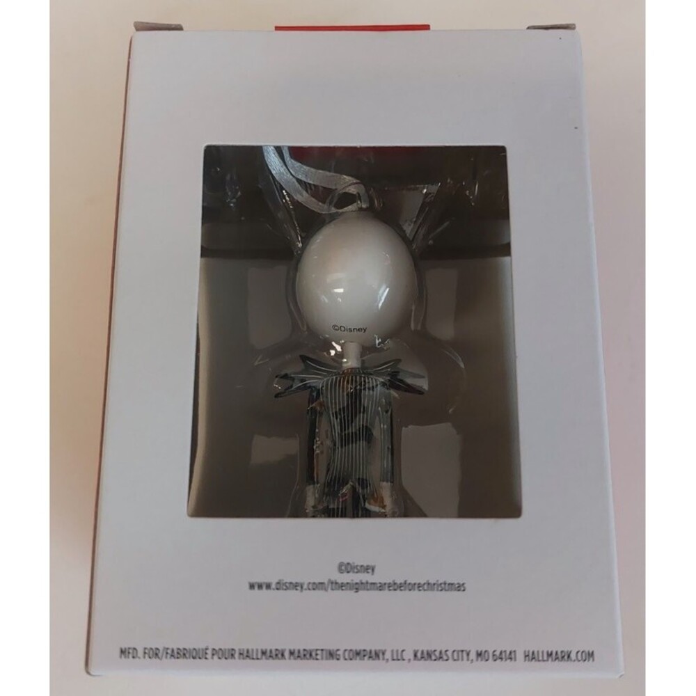 Hallmark 2022 The Nightmare Before Christmas JACK SKELLINGTON Tree Ornament - Picture 3 of 3